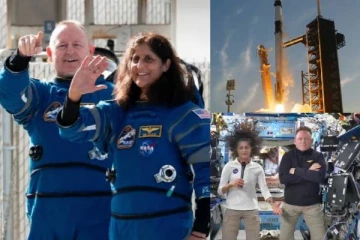 சுனிதா வில்லியம்ஸை அழைத்துவர புறப்பட்ட விண்கலம்: வெளியான வீடியோ