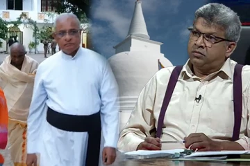 யாழ்.தையிட்டி விகாரை தொடர்பான கலந்துரையாடல் ; பின் கதவால் வெளியேறிய நீதி அமைச்சர்