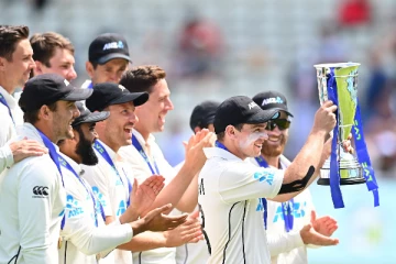 22 ஆண்டுகளுக்குப் பின் டெஸ்ட் தொடரை வென்ற நியூசிலாந்து...