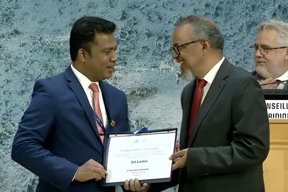 இலங்கைக்கு உலக சுகாதார அமைப்பு பாராட்டு சான்றிதழ் | Global Recognition For Sri Lanka S Hiv Syphilis