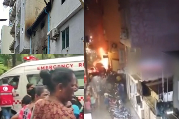 மாலைதீவில் பயங்கர தீ விபத்து..! இந்தியர்கள் உட்பட பதினொருவர் பலி | Fire In Maldives Capital Male 9 Indians 11 Killed மாலைதீவில் பயங்கர தீ விபத்து..! இந்தியர்கள் உட்பட பதினொருவர் பலி | Fire In Maldives Capital Male 9 Indians 11 Killed