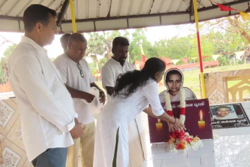 மட்டக்களப்பில் அன்னை பூபதி 38வது நினைவேந்தல் அனுஷ்டிப்பு!