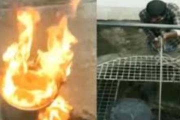 தீப்பிடித்து எரிந்த கிணற்று நீர்: அதிரவைத்த காரணம்