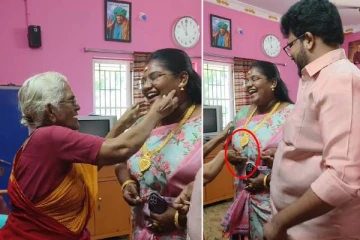 ஊருக்கு போகும் போது பாட்டி மறைத்து கொடுத்த பொருள்- பூரிப்புடன் வெளியான காணொளி