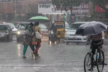 சட்டென்று மாறுது வானிலை... சென்னையில் பெய்த மழையால் மக்கள் மகிழ்ச்சி