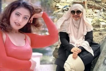 மெக்காவுக்கு புனித பயணம் செய்த நடிகை குஷி பட நடிகை! வைரலாகும் புகைப்படம்