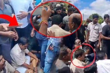 கிளிநொச்சியில் சிறீதரன்,சாள்ஸ் நிர்மலநாதன் மீது தாக்குதல்