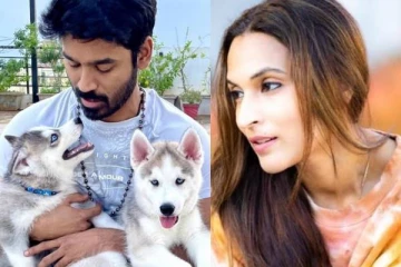 தனுஷ் மனைவி வீட்டில் இத்தனை நாய்களா? கருப்பு ஹீரோக்கள்..