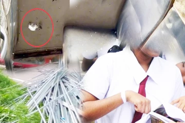 சாதாரண தரப் பரீட்சைக்குத் தோற்றும் மாணவியொருவர் விபத்தில் படுகாயம்