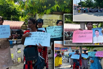 சிங்கள அரசு தமிழர்களுக்கான சரியான தீர்வை தராது : காணாமல் ஆக்கப்பட்டவர்களின் உறவினர்கள்