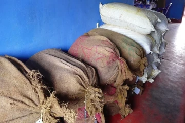 மன்னாரில் 1363 கிலோகிராம் உலர்ந்த மஞ்சள் மூடைகளுடன் மூவர் கைது