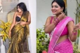 கருப்பு சேலையில் உச்சக்கட்ட கிளாமரில் நடிகை ரேஷ்மா!! ரீல்ஸ் வீடியோ..