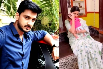 அடடே அர்ணவின் பாப்பா இவ்வளவு வளர்ந்துட்டாங்களா? ஷீட்டிங் ஸ்பார்ட்டில் குழந்தையுடன் திவ்யா!