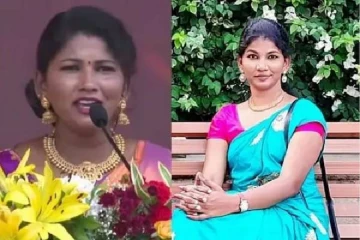 தவெக மாநாட்டை தொகுத்து வழங்கிய பெண் யார்? ட்ரோல் பண்றவங்களுக்கு பளீச் பதிலடி