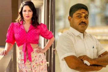 சன்னி லியோன் முன்பு ஜிபி முத்து செய்த காரியம்- பொது இடத்தில் இப்படியா நடப்பது?