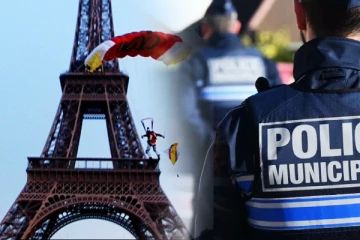 ஈபிள் கோபுரத்தில் இருந்து பாராசூட்டில் குதித்த மர்ம நபர் - செய்திகளின் தொகுப்பு