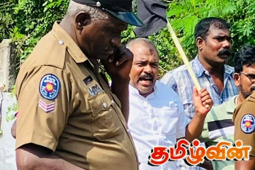இரட்டை வேடம் போடுகின்றார் ஜனாதிபதி! தையிட்டி போராட்டக் களத்தில் கஜேந்திரன்
