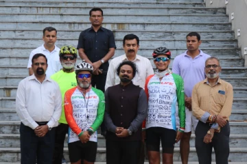 யாழில் இந்திய துணைத் தூதுவரை சந்தித்த சைக்கிள் ஓட்டும் ஆர்வலர்கள்