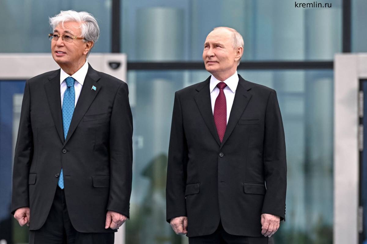 Vladimir Putin/Kassym-Jomart Tokayev