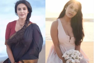 பீச்சுக்கு ஒரு விசிட்...அடவுடக்கமான சேலையில் நடிகை பிரியா ஆனந்த்..