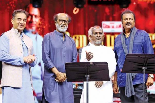 குடித்துவிட்டு ரகளை செய்த இளையராஜா: மேடையில் ரஜினி உடைத்த உண்மை | Rajinikanth Shares Memories With Ilayaraja