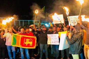 අරගල භූමියට ආ මාධ්‍යවේදීන් කළ වැඩේ මෙන්න.