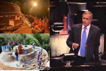 தொடரும் பௌத்த சிங்களமயமாக்கல்! உடைத்து எறியப்பட்ட திரிசூலம்(Video)