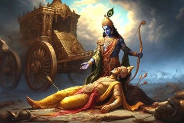 மகாபாரதத்தில் கண்ணன் கண் கலங்கி நின்ற இடம் எது தெரியுமா?