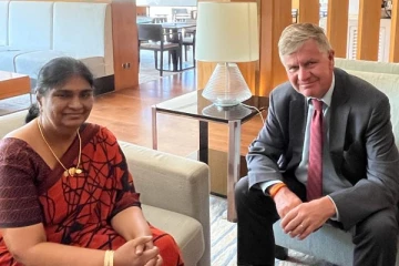 வடக்கு ஆளுநரிடம் எரிக் சொல்ஹெய்ம் வழங்கிய உறுதிமொழி