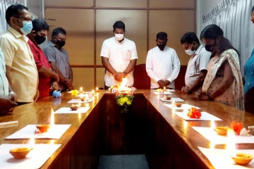 யாழ். மாநகர சபையிலும் முள்ளிவாய்க்கால் நினைவேந்தல் அனுஷ்டிப்பு