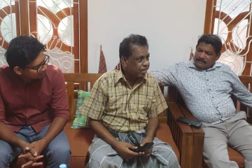 சிவாஜிலிங்கத்தை நேரில் சந்தித்து நலம் விசாரித்த தேசிய மக்கள் சக்தியினர்
