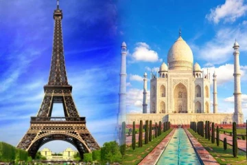 இயக்கச்சியில் பலரையும் பிரமிக்க வைக்கும் தாஜ்மஹால்-ஈபிள் கோபுரம்(Video)