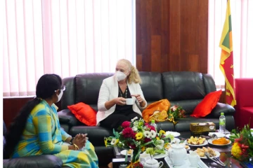 நோர்வே நாட்டின் இலங்கைக்கான வதிவிட பிரதிநிதி மன்னார் மாவட்ட செயலகத்திற்கு விஜயம் (Photos)