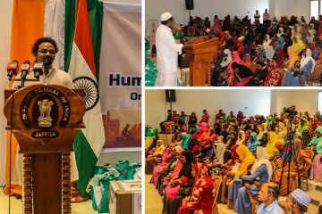 இந்திய துணைத் தூதரகத்தால் மனிதாபிமான உதவிகள் வழங்கி வைப்பு