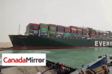 கால்வாயில் முட்டிய கப்பலால் பலகோடி ரூபாய் வர்த்தகம் முடக்கம்