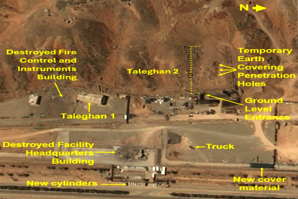 Iran Rebuilding Nuclear Sites, Satellite Images