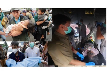 இந்தோனேசியாவில் சக்திவாய்ந்த பயங்கர நிலநடுக்கம் - 44 பேர் பலி - 700 பேர் படுகாயம் - மக்கள் அலறி அடித்து ஓட்டம்...!