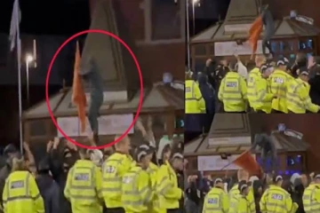 பிரித்தானியாவில் உள்ள இந்து கோவில் மீது வன்முறை தாக்குதல்!