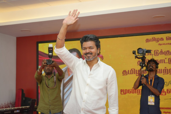 அநீதி, அராஜகம், தில்லுமுல்லு - திமுகவை கிண்டலடித்த விஜய் | Vijay Criticize Dmk In Tvk 3Rd Year Anniversary