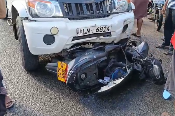 தமிழர் பகுதியில் இடம்பெற்ற மோட்டார் சைக்கிள் விபத்தில் ஒருவர் படுகாயம் | One Person Seriously Injured Motorcycle Accident