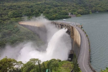 தெதுறு ஓயா நீர்த்தேக்கத்தின் இரு வான் கதவுகள் திறப்பு