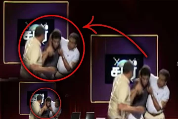 தொலைக்காட்சி நேர்காணலில் கைகலப்பில் ஈடுபட்ட தமிழ் எம்.பிக்கள்