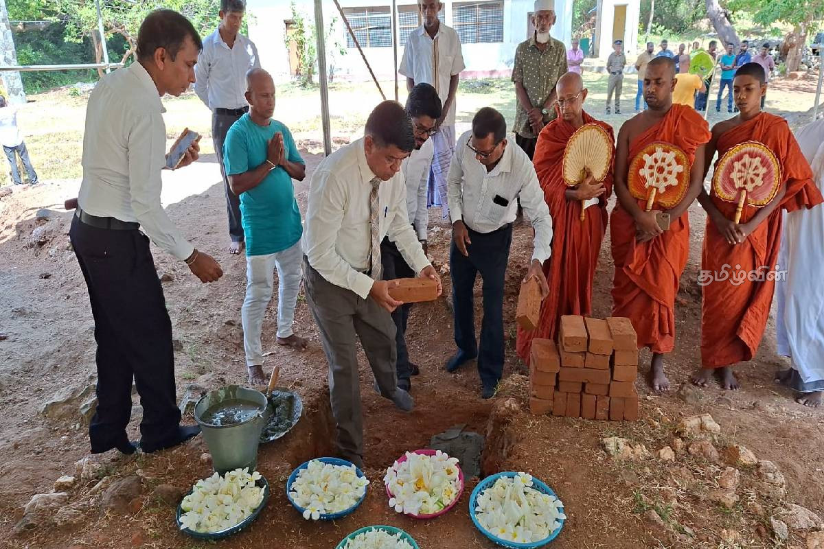 கன்னியா வெந்நீர் ஊற்றையும் விட்டு வைக்காத அரசாங்கம் - புத்த விகாரை கட்டுமானப்பணிகள் ஆரம்பம் | Buddhist Temple Near Kaniya Hot Spring