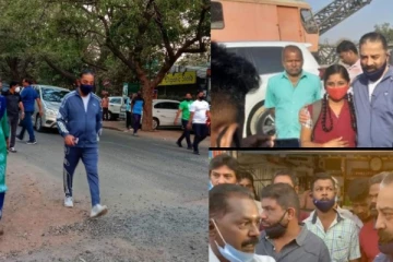 தனி ஒருவனாக தேர்தல் பிரச்சாரம் மேற்கொண்ட கமல்: வைரல் புகைப்படங்கள்