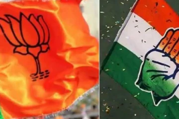 பாஜக மற்றும் காங்கிரஸ் கட்சியினர் இடையே மோதல் ஏற்பட்டதால் பரபரப்பு