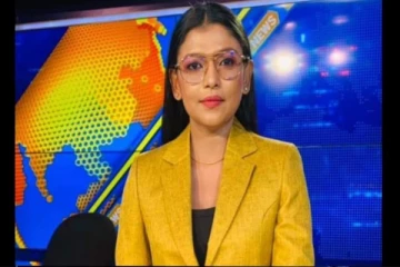 இலங்கையில் சிங்கள மொழி தொலைக்காட்சியில் செய்தி வாசித்த தமிழ் பெண்