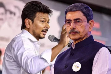 எவ்வளவு கொழுப்பு, திமிரு? செருப்பை கழட்டி அடிப்பார்கள் என ஆளுநரை கடுமையாக விமர்சித்த உதயநிதி