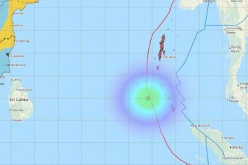 இந்தியப் பெருங்கடலில் பாரிய நிலநடுக்கம்!