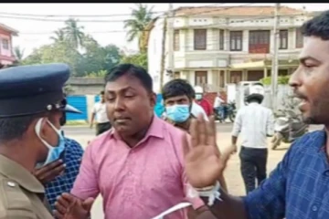 நல்லூரில் முறுகல் -ஸ்தலத்திற்கு விரைந்த பொலிஸார்