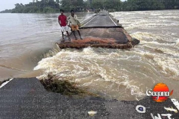 වට්ටුවාකල් පාලමත් තැන් දෙකකින් කැඩෙයි